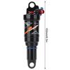 Bike Shock Absorbers, Mountain Bikes Soft Rear Frame Shock Struts Tail Air Pressure Springback Shock Hand Control Mountain Bikes Shock Absorber Bike Accessory (165mm) view 2