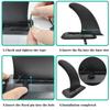 Anfyko 9" Paddle Board Fin Repalcement Universal, Nylon Fiberglass Reinforced, No-Tool Installation, Single Center Fin for Most Inflatable SUPs, Surfboard, Stand-up Paddleboard, Longboard (2PCS) view 2