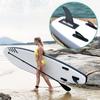 Anfyko 9" Paddle Board Fin Repalcement Universal, Nylon Fiberglass Reinforced, No-Tool Installation, Single Center Fin for Most Inflatable SUPs, Surfboard, Stand-up Paddleboard, Longboard (2PCS) view 4