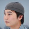 Qiilu Cycling Skull Hat, Soft Breathable Under Helmet for Men for Motorcycling(Gray) view 3