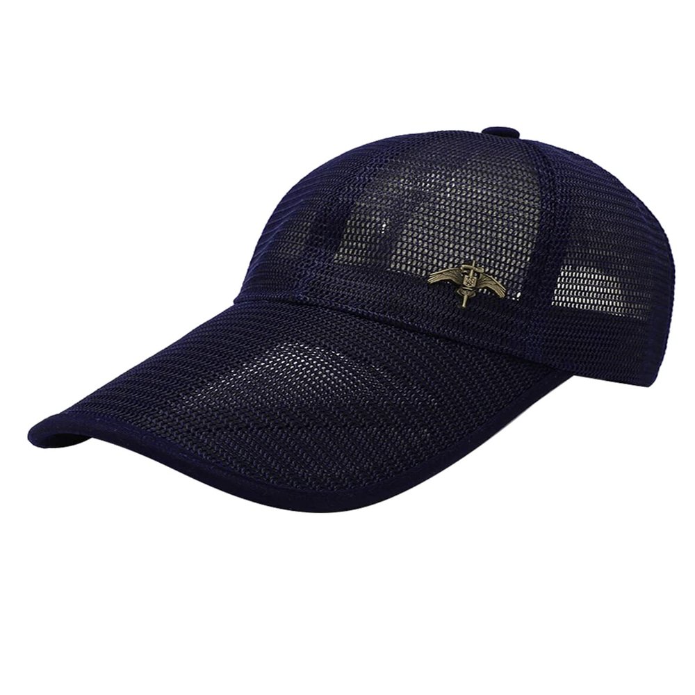 Marotow Mesh Baseball Cap Navy Blue