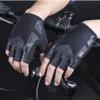 KANDUO Cycling Bike Gloves Half Finger Shockproof Breathable MTB Mountain Bicycle Sports Gloves Men Women Cycling Equipment (Color : Black, Size : X-Large) view 2