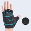 KANDUO Cycling Bike Gloves Half Finger Shockproof Breathable MTB Mountain Bicycle Sports Gloves Men Women Cycling Equipment (Color : Black, Size : X-Large) view 4