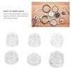 ZJchao 5 Layer Watch Parts Storage Box, Transparent Watch Screw Component Movement Storage Box Container Organizer Holder Dust Cover, 1.5 Inch view 2