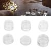 ZJchao 5 Layer Watch Parts Storage Box, Transparent Watch Screw Component Movement Storage Box Container Organizer Holder Dust Cover, 1.5 Inch view 3
