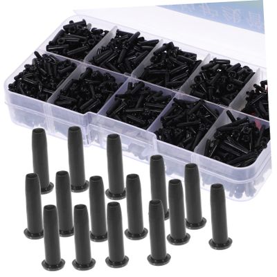 INOOMP Racketball Shuttlecocks Racquets Frame Protector Tennis Maintaining Grommet Racquet Grommets Eyelet Protector Badminton Grommets Badminton Accessories Protective Tube Tennis Sports