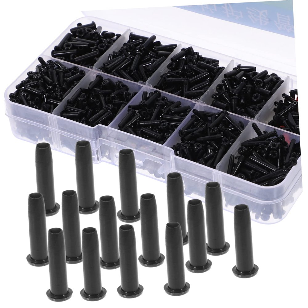INOOMP Racketball Shuttlecocks Racquets Frame Protector Tennis Maintaining Grommet Racquet Grommets Eyelet Protector Badminton Grommets Badminton Accessories Protective Tube Tennis Sports