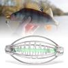 HOHXFYP 20 PcsSet Fishing Feeder,Spring Reinforcement Smooth Bait Cage,Portable 304 Stainless Steel Fishing Bait,Cage Spring for Carp Fishing Bait Holder Tool(SSilver) view 3