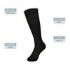 Augusta Sportswear Core Multi-Sport Sock Black S view 2
