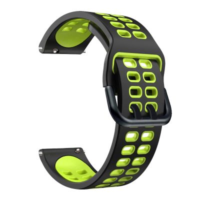 FULNES 20 22mm Replacement Watch Band Soft Silicone Breathable Wrist Strap For SUunto 3 Fitness/9 PEAK Sport Smart Bracelet Accessories (Color : Style J, Size : For Suunto 3 Fitness)