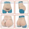 DUEVEL Realistic Silicone Panties Crossdressing Underwear Control Shorts Butt Lifter Panty for Crossdresser Transgender Drag Queen,White,pluggable view 2