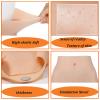 DUEVEL Realistic Silicone Panties Crossdressing Underwear Control Shorts Butt Lifter Panty for Crossdresser Transgender Drag Queen,White,pluggable view 4