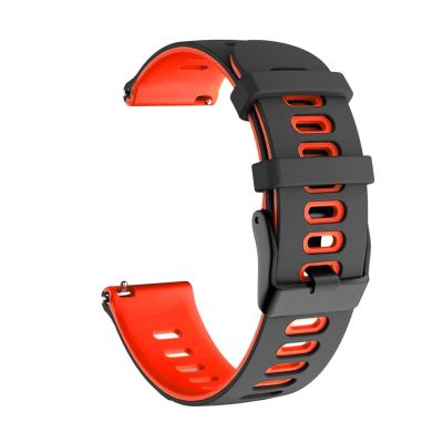 FULNES 20 22mm Replacement Watch Band Soft Silicone Breathable Wrist Strap For SUunto 3 Fitness/9 PEAK Sport Smart Bracelet Accessories (Color : Color M, Size : For Suunto 9 PEAK)