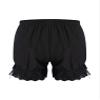 easyforever Kids Girls Dance Shorts Pumpkin Bloomers Ruffle Lace Bowknot Pettipant Security Short Pants Undershorts Black 13-14 Years view 2