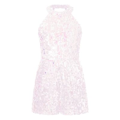 Agoky Kids Girls Shiny Ballet Dance Dress Jazz Latin Modern Dance Outfits Stage Performance Costume Dancewear Activewear Pink C 12 Years