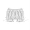 easyforever Kids Girls Dance Shorts Pumpkin Bloomers Ruffle Lace Bowknot Pettipant Security Short Pants Undershorts White 13-14 Years view 4