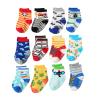 Child Four Season Socks 12 Pack Newborn Baby Infant Toddler Unisex Socks Baby Girl Boy Cartoon Prints (Red, 1-3 Years) view 1