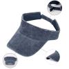 3 Pack Sun Visors for Women Men Cooling Lightweight Sports Sun Hats Adjustable Twill Cotton Run Visor view 3