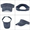 3 Pack Sun Visors for Women Men Cooling Lightweight Sports Sun Hats Adjustable Twill Cotton Run Visor view 4