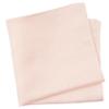 BELLUNO Blush Pink Pocket Square for Men, Cotton and Linen Blend view 1