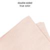 BELLUNO Blush Pink Pocket Square for Men, Cotton and Linen Blend view 2