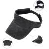 3 Pack Sun Visors for Women Men Cooling Lightweight Sports Sun Hats Adjustable Twill Cotton Run Visor view 3