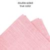 BELLUNO Baby Pink Pocket Square for Men, Cotton and Linen Blend view 2