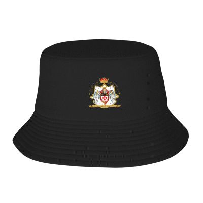 Knights Templar Coat of Arms Flag Little-Known Waterproof Secret That Adult Double Decker Fisherman Hat for You to Resist The Surprises Brought by Rainwater Black
