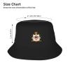 Knights Templar Coat of Arms Flag Little-Known Waterproof Secret That Adult Double Decker Fisherman Hat for You to Resist The Surprises Brought by Rainwater Black view 3
