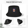199th Light Infantry Brigade Vietnam Veteran Little-Known Waterproof Secret That Adult Double Decker Fisherman Hat for You to Resist The Surprises Brought by Rainwater Black view 2