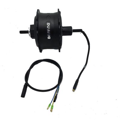 HALLOMOTOR 36v 500w Cassette Rear Hub Motor Drop Out 190mm with Disc Brake for Fat Bike Beach Buggies and Snow Bikes