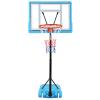 Pool Basketball Hoop - Portable Poolside Basketball Goal for Inground Swimming Pools - Adjustable Height Basketball 115-135cm Blue view 3