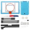 Pool Basketball Hoop - Portable Poolside Basketball Goal for Inground Swimming Pools - Adjustable Height Basketball 115-135cm Blue view 4