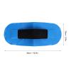 Alomejor PVC Strap Handle Patches for Paddleboard Handrail Replacement Inflatable Boats Kayak Seat Strap for Kayak Surfboard (Blue) view 2