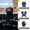 Nxtrnd Breathable Ski Mask, Lightweight Balaclava, Moisture-Wicking Shiesty (Black) view 4