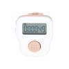 Ring Counter, White USB Rechargeable Manual Finger Counter Luminous for Sports view 1