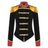 WinChang Women's Circus Ringmaster Jacket Tassel Coat Victorian Medieval Long Sleeves Christmas Tailcoat Xmas Party Costume Black X-Large view 4