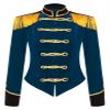 WinChang Women's Circus Ringmaster Jacket Tassel Coat Victorian Medieval Long Sleeves Christmas Tailcoat Xmas Party Costume Dark Blue X-Large view 4