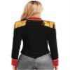 WinChang Women's Circus Ringmaster Jacket Tassel Coat Victorian Medieval Long Sleeves Christmas Tailcoat Xmas Party Costume Black Large view 3