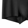 Maiyifu-GJ Men's Quick-Dry Stretch Underwear Traceless Solid Colour Trunks Modal Soft Underpants (Black 3PC,X-Large) view 3