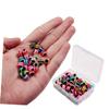100pcs Set 6mm Lure Eyes for Fishing Lures DIY Fishing Tying Materials Fisheye Mixed Colors view 4