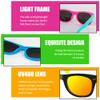 AGGKKY 16 Pack Kids Sunglasses Bulk Party Favors, Neon Toddler Sunglasses Bulk for Age 3-7 Boys Girls with UV400 Protection for Birthday Party Favors view 3