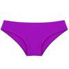 Hedmy Kids Girls' Slim Swimming Bottom with Lining UPF50+ Sun Protection Rash Guard Swim Brief for Youth Purple 12 Years view 1