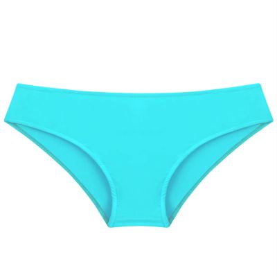 Hedmy Kids Girls' Slim Swimming Bottom with Lining UPF50+ Sun Protection Rash Guard Swim Brief for Youth Light Green 4 Years