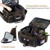 VIGEGARI Large Pistol Range Bag Shooting - Tactical Gun Range Bag with 2 Pistol Cases, Gun Bags for Handguns, Womens Gun Bag for Men, Gun Carrying Duffle Bag for Gun Accessories view 2