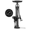 VOGORA Bike Pumps for Bicycle Tyres with Pressure Gauge, Portable with Presta & Schrader Valves, Bike Air Pump, Foot Pump for Tires, Inflatables & Balls view 1