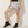 Allegra K Sequin Shorts for Women High Waist Party Night Out Concert Outfit Sparkly Mini Shorts Medium Silver view 3