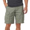 Dninmim Summer Men's Outdoor Cotton Cargo Shorts with Pockets Mid Waist Drawstring Loose Casual Half Pants