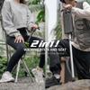 STEP2GOLD Ta-Da Chair, Portable Trekking Hiking Pole, Folding Walking Stick with Seat, Walking Cane with Chair, Foldable Chair, Lightweight Aluminum, Easy Carry and Storage, Anti-Slip (32.2") view 2