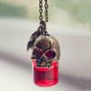 anso Halloween Punk Gothic Retro Blood Bottle Pendant Necklace Women Jewelry Gift (9#) view 4